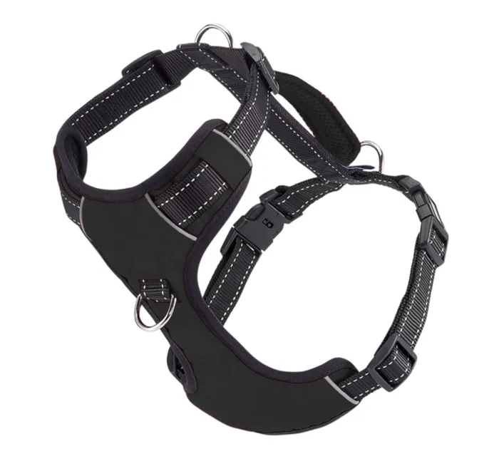 1ea Bd Med Black Ches Harness
