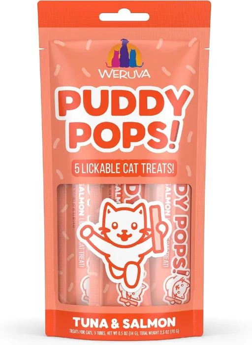 Weruva Pop Lickables Tuna & Salmon Cat Treat 5-pk