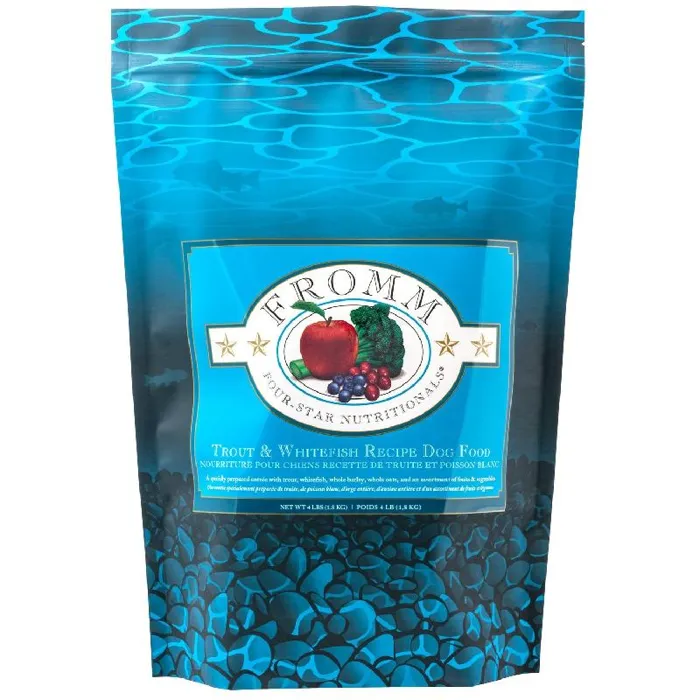 Fromm Four-star Nutritionals Trout & Whitefish Dry Dog Food, 4-lb