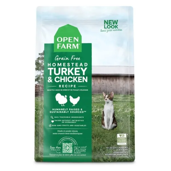 Open Farm Cat Homestead Turkey & Chx 2-lb