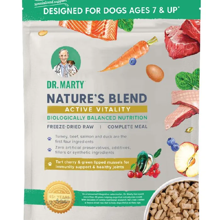Dr. Marty Nature's Blend Freeze-dried Dog Active Vitality 16-oz