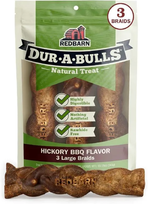 Redbarn Dur-a-bulls Braid Large 3pk 10ct