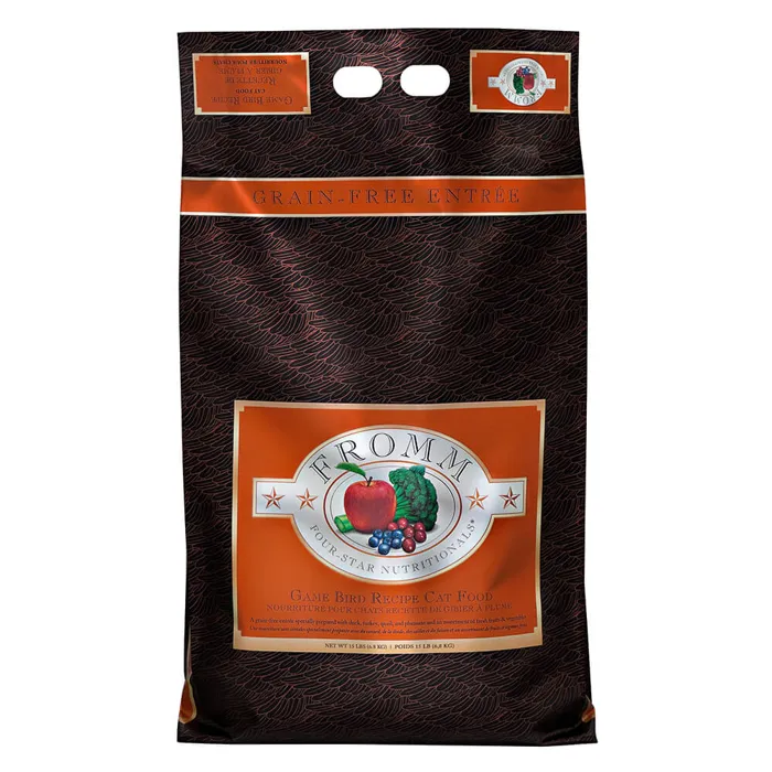 Fromm Four-star Nutritionals Game Bird Recipe Dry Cat Food 10-lb