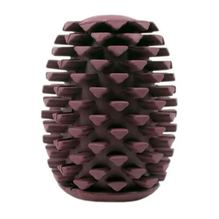 Tall Tails Dog Toy Natural Rubber Pinecone 4"