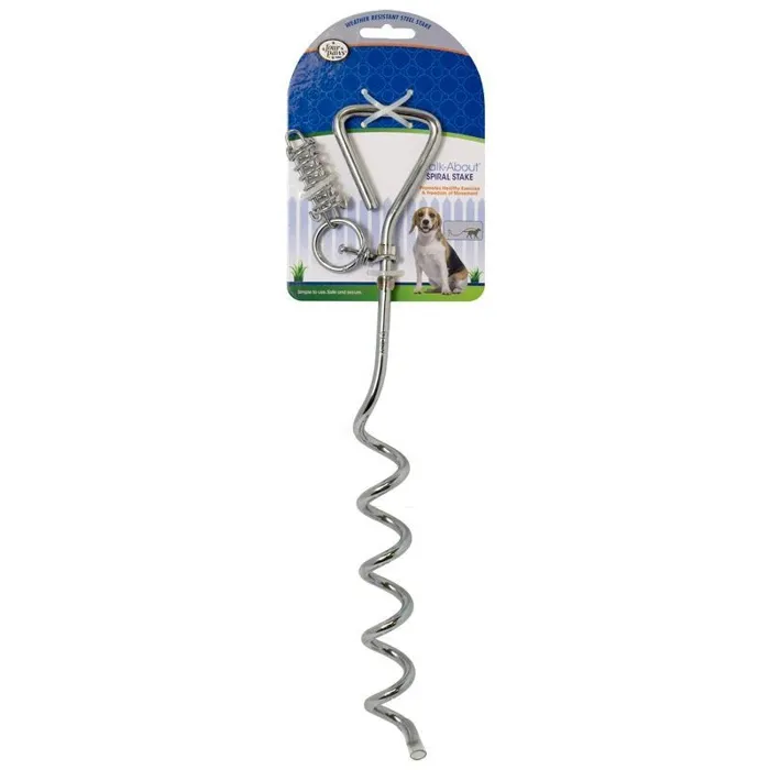 Four Paws Walk-about Spiral Tie-out Stake