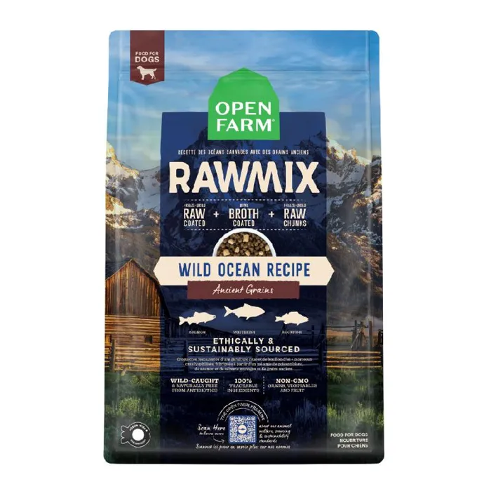 Open Farm Dog Rawmix Wild Ocean Ancient Grain 20-lb