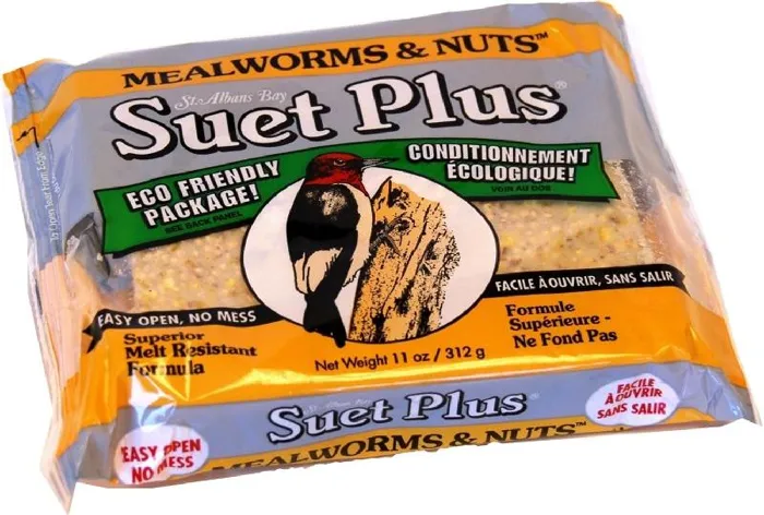 Ws Mealworms & Nut Suet 11oz