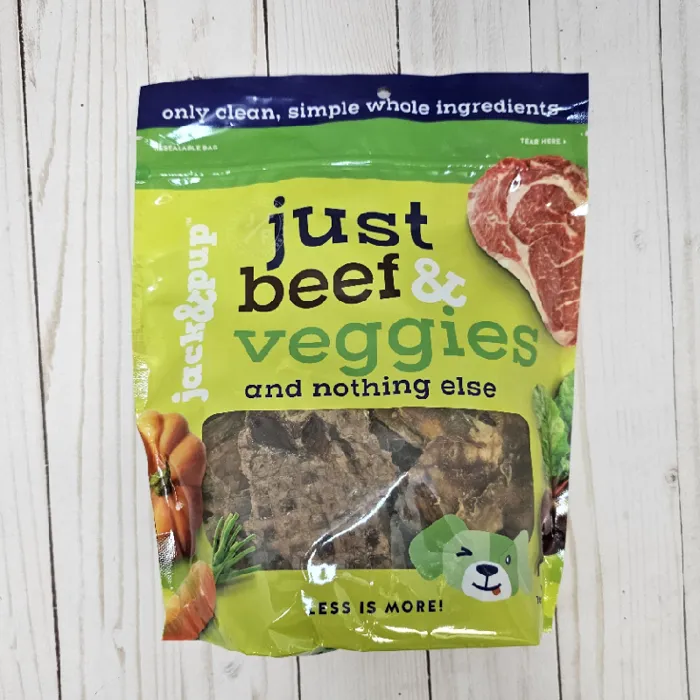 Jack & Pup D 7oz/6 Just Beef Veggies