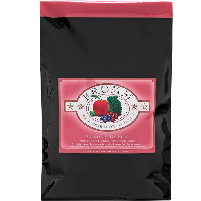 Fromm Dog Four Star Salmon A La Veg 12 Lb