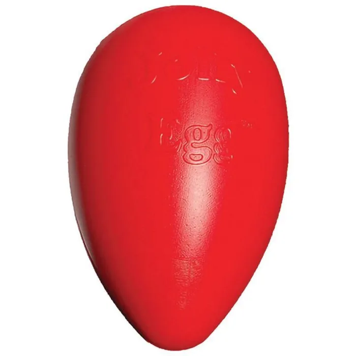 Jolly Pets Push-n-play Egg 8" Red