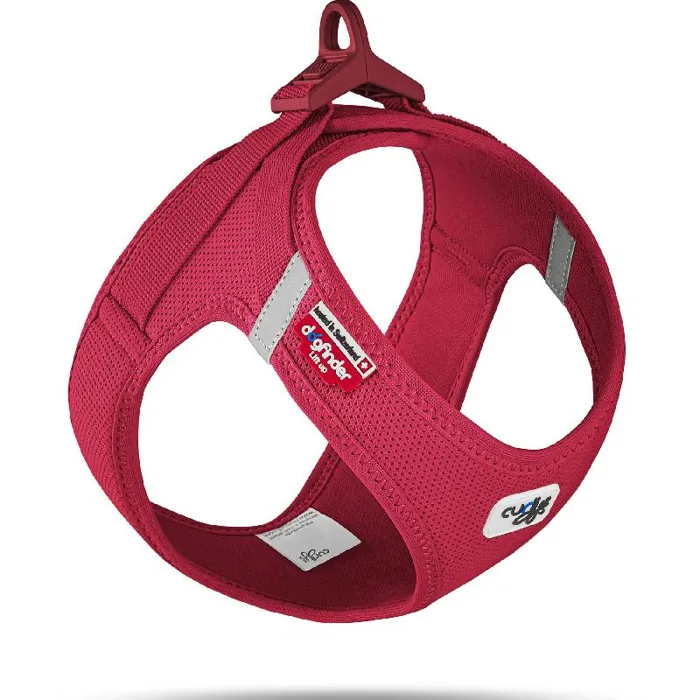 Curli Clasp Vest Hrns Red Md