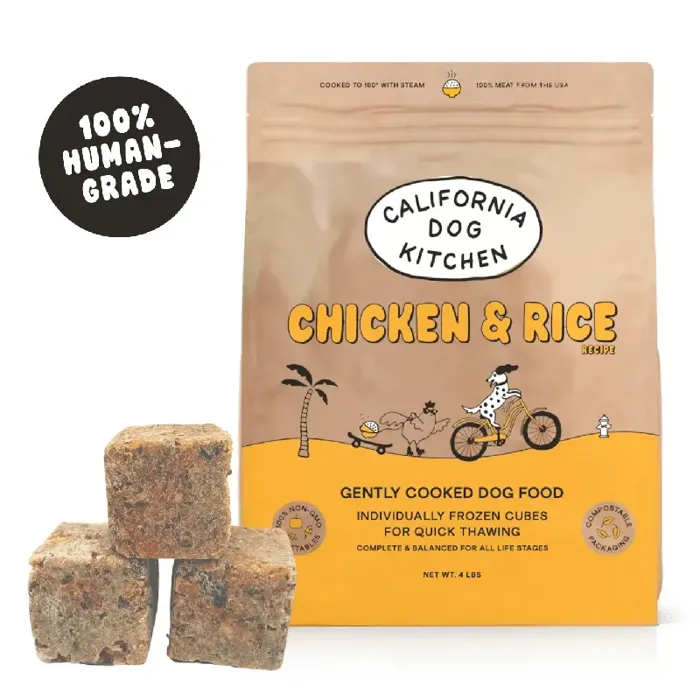 California Dog Kitchen Gently Cooked Chicken & Rice 1lb