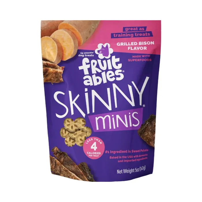 Fruitables Skinny Minis Grilled Bison Flavor 5-oz