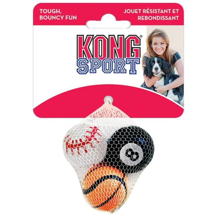 Kong Sport Balls Assorted X-small 3 Pack