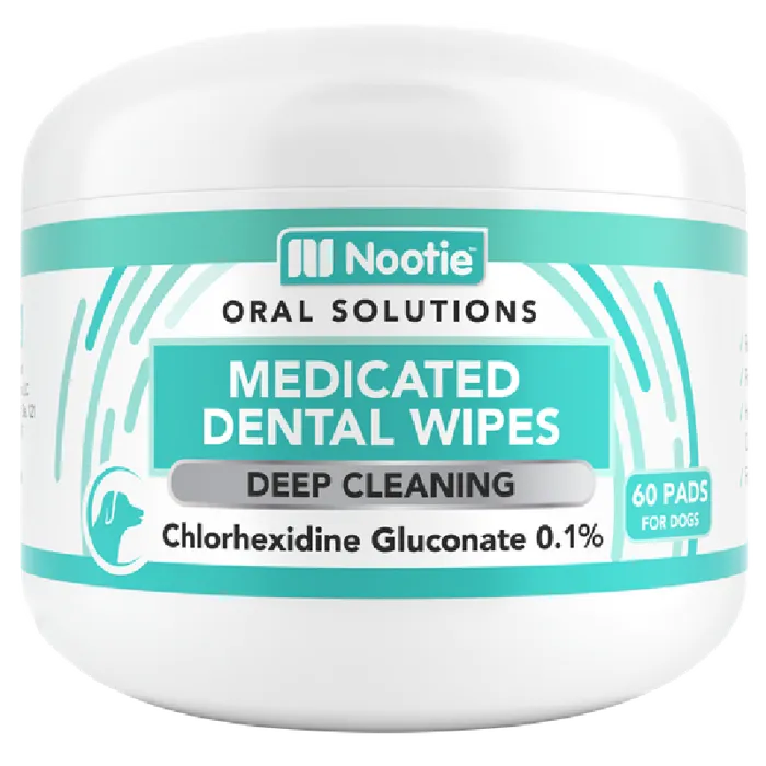 Nootie Medicated Dental Pads 60-ct