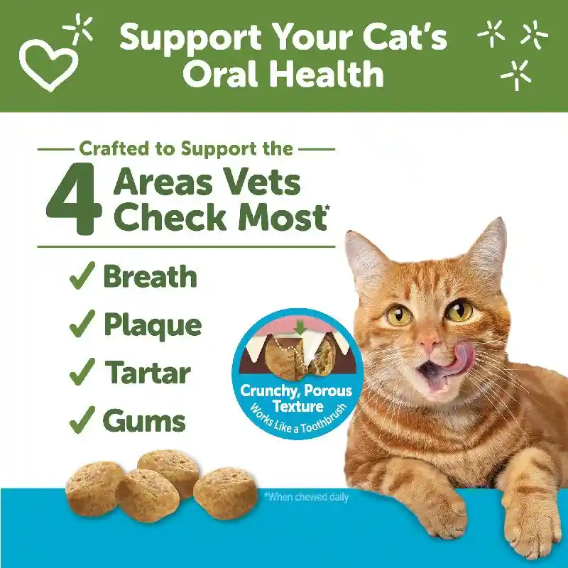 Cat Dental Treats Chicken And Tuna Flavor - 2oz