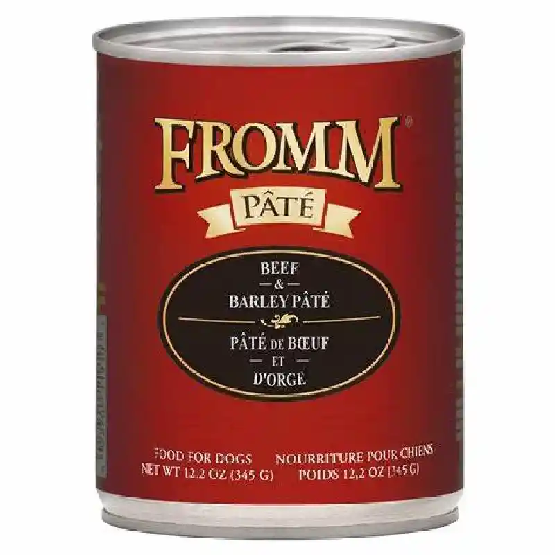 Gold Beef & Barley Pate Canned Dog Food 12-oz