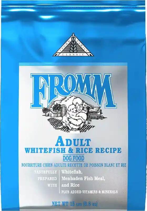 Fromm Dog Classic Whitefish Rice Adult 15lb