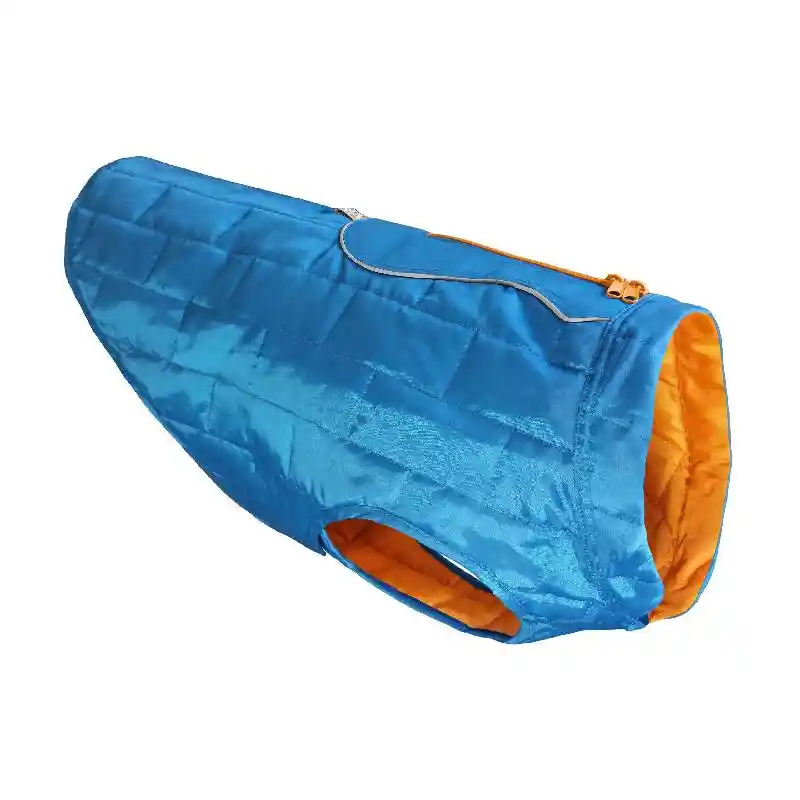 Kurgo Loft Coat Blue & Orange Small