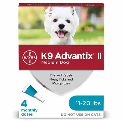 K9 Advantix Ii Dog Medium 11-20 Lbs. 4 Pack