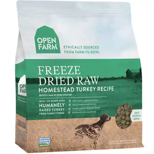 Homestead Turkey Recipe Fd Raw Dog Food 13.5-oz