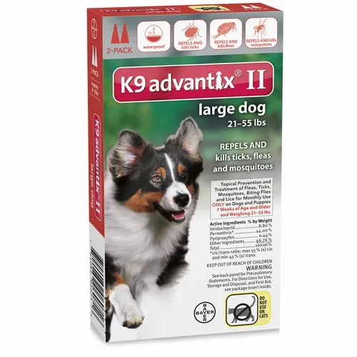 Advantix Ii Large Dog 21-55 Lbs 2 Pk