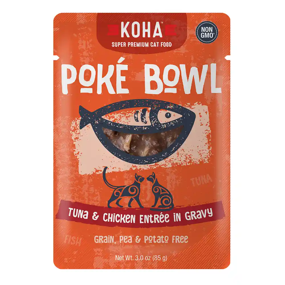 Koha Cat Poke Bowl Tuna & Chicken 3-oz