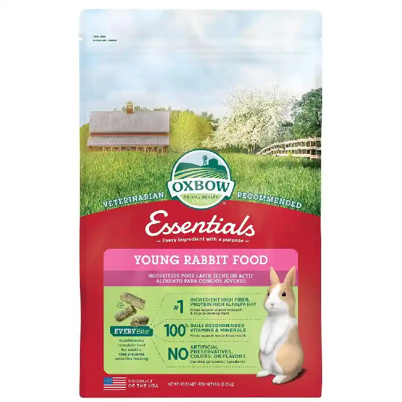 Oxbow Essentials Young Rabbit Food 5-lb