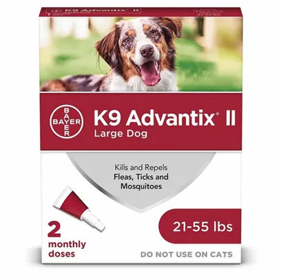 Advantix Ii Large Dog 21-55 Lbs 2 Pk