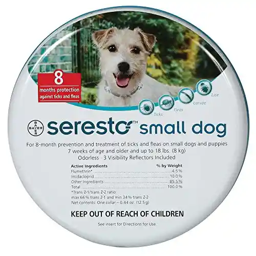 Seresto Flea & Tick Collar Sm Dogs, Up To 18-lbs