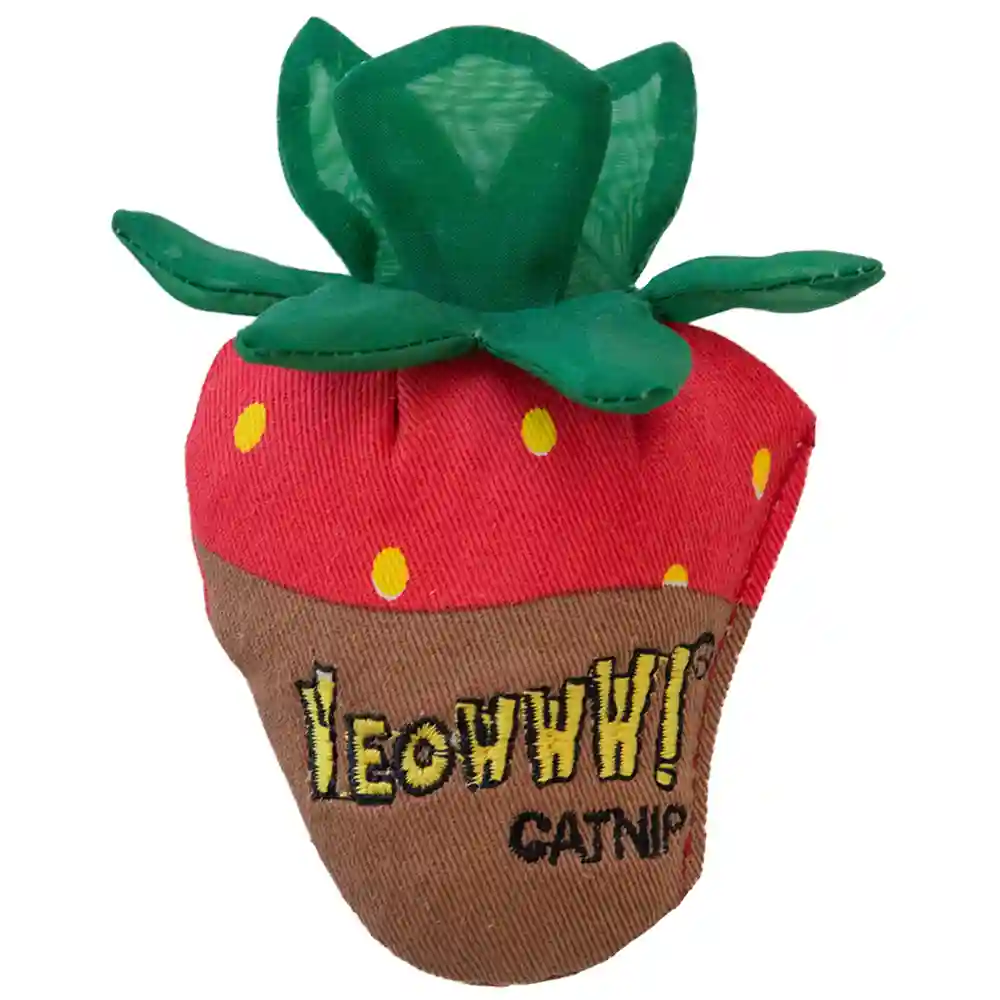 Yeowww! Catnip Strawberry Chocolate Dipped