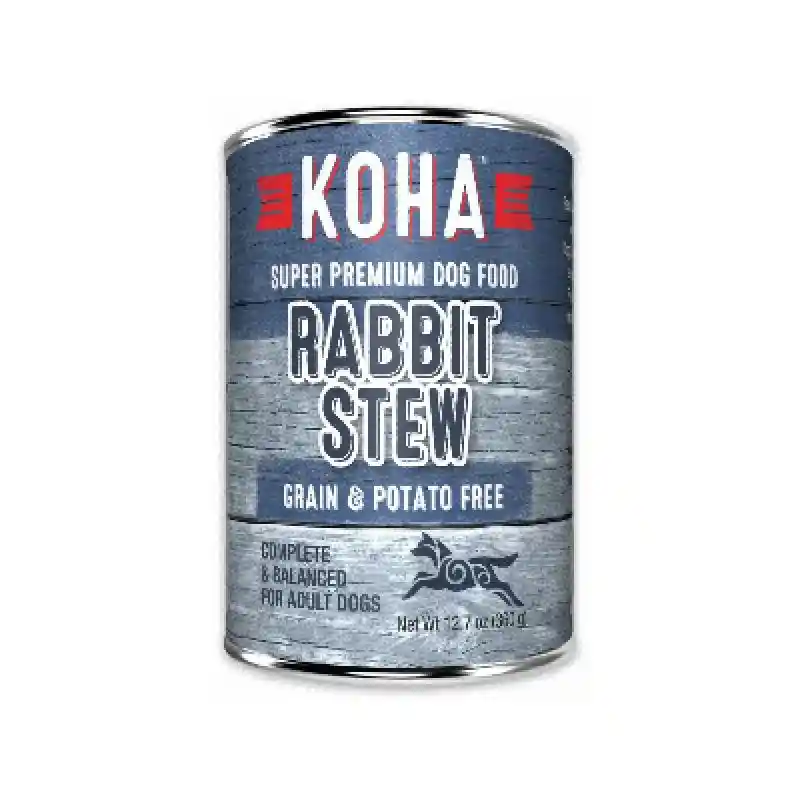 Koha Dog Can Gf Rabbit Stew 12/12.7oz