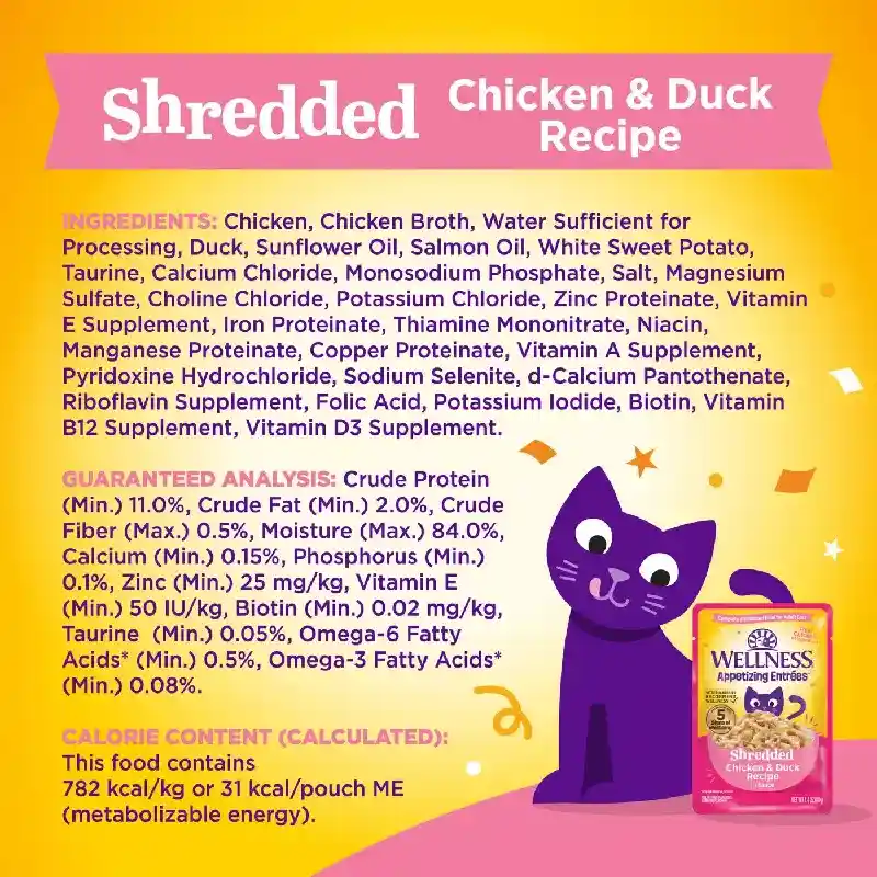 Appetizing Entrées Shredded Chkn And Duck Recipe I