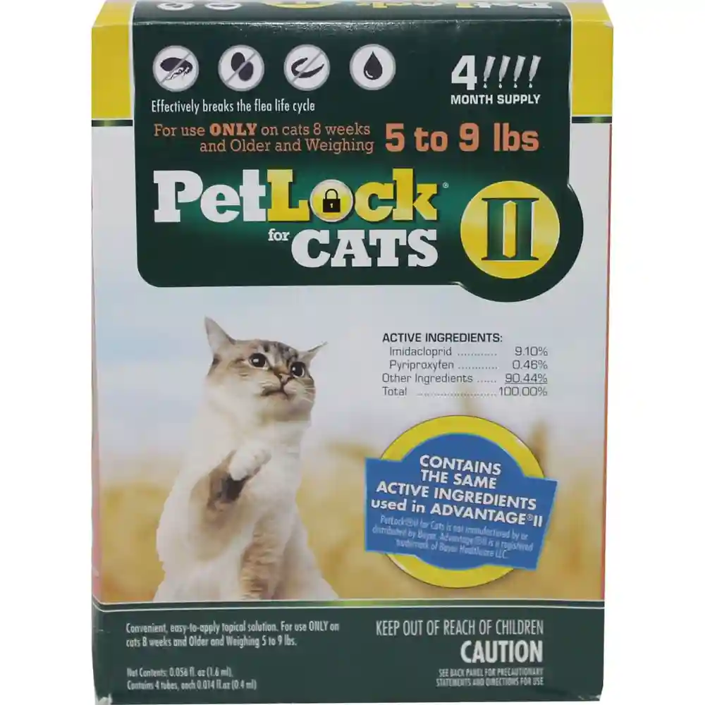 Petlock Plus Ii Small Cat 5-9 Lb