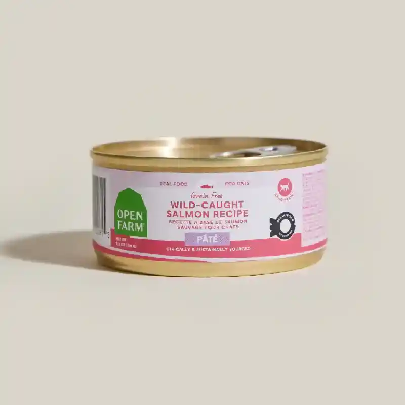 Open Farm Canned Cat Pate Salmon 2.8-oz