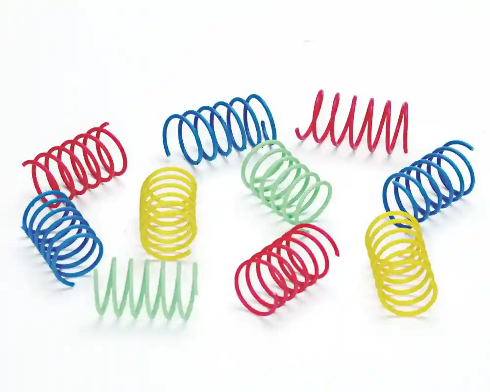 Spot Cat Colorful Springs Wide Toy 10 Pack