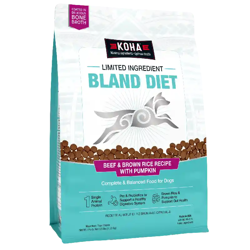 Koha Dog Lid Bland Diet Beef Brown Rice 20lb