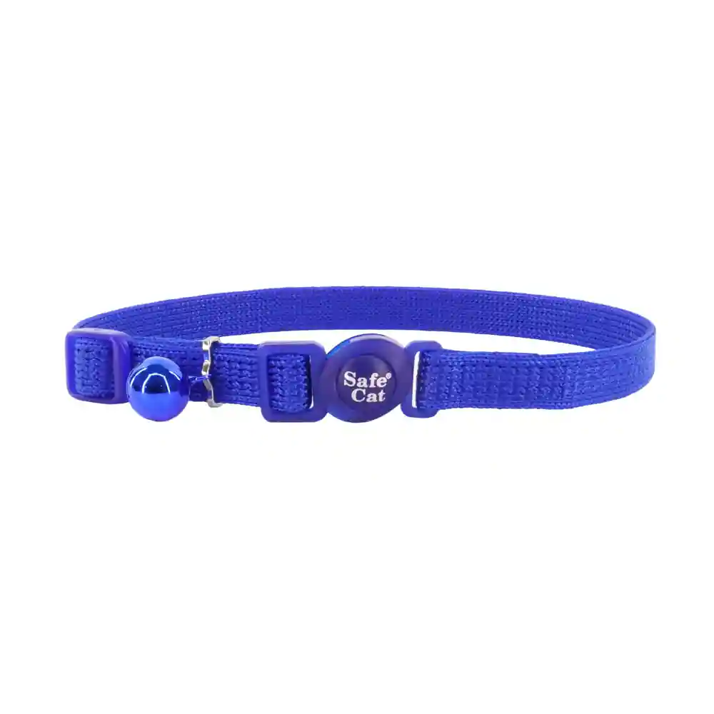 Adjustable Snag Proof Breakaway Collar - Blue 3/8"