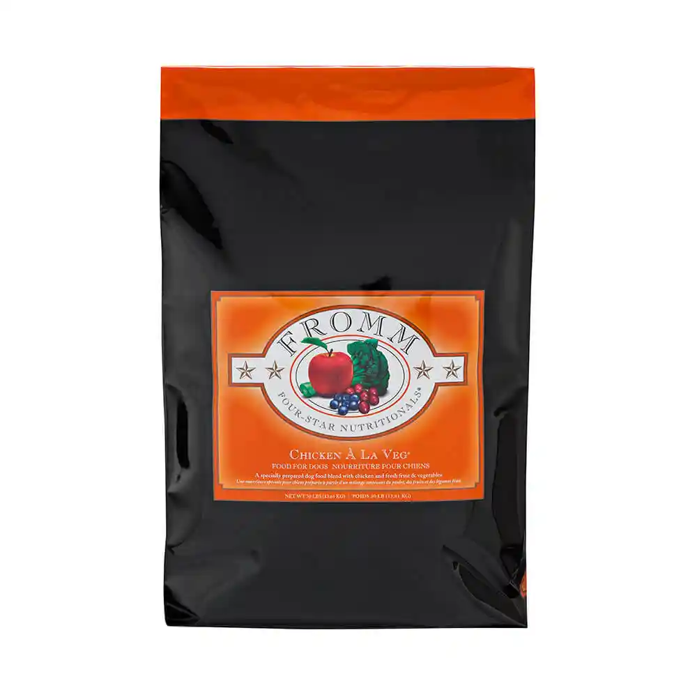 Fromm Four Star Dog Food Chicken Veg 26-lb