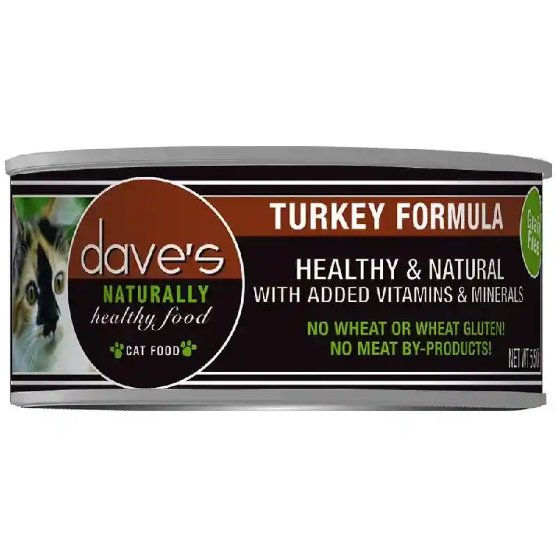 Dave's Naturally Healthy Gf Turkey Formula 5.5-oz