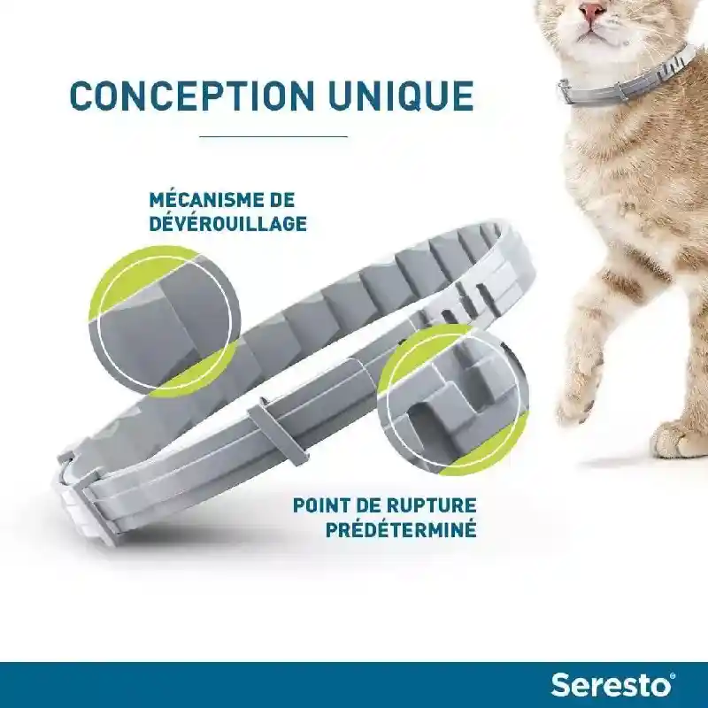 Seresto Flea & Tick Collar For Cats Standard Size