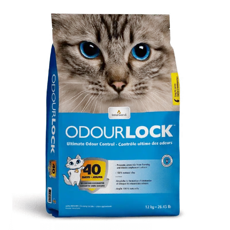 Intersand Odor Lock Unscented Cat Litter 13lb