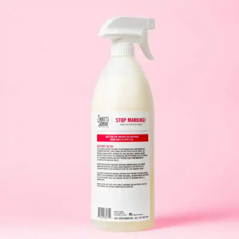 Skout's Honor Stop Marking! Preventative Deterrent Spray For Dogs, 35-oz