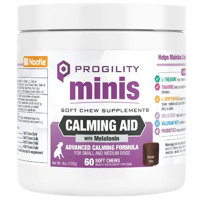 Nootie Progility Calming Supplement Mini 60ct