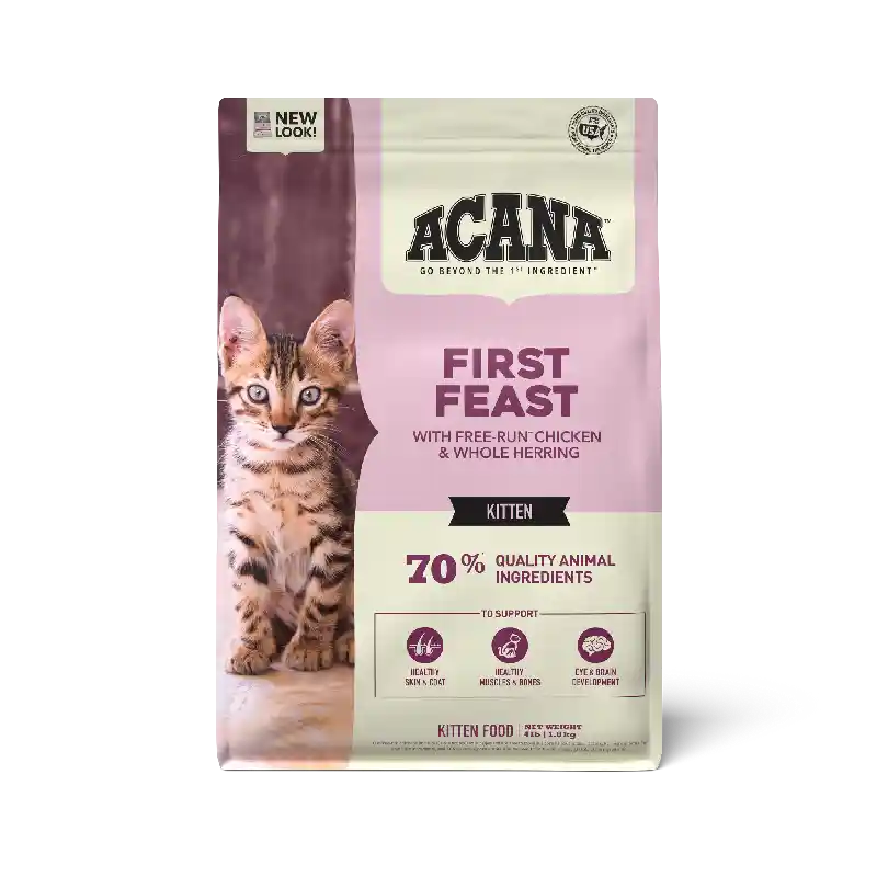 Acana First Feast Kitten Dry 4-lb