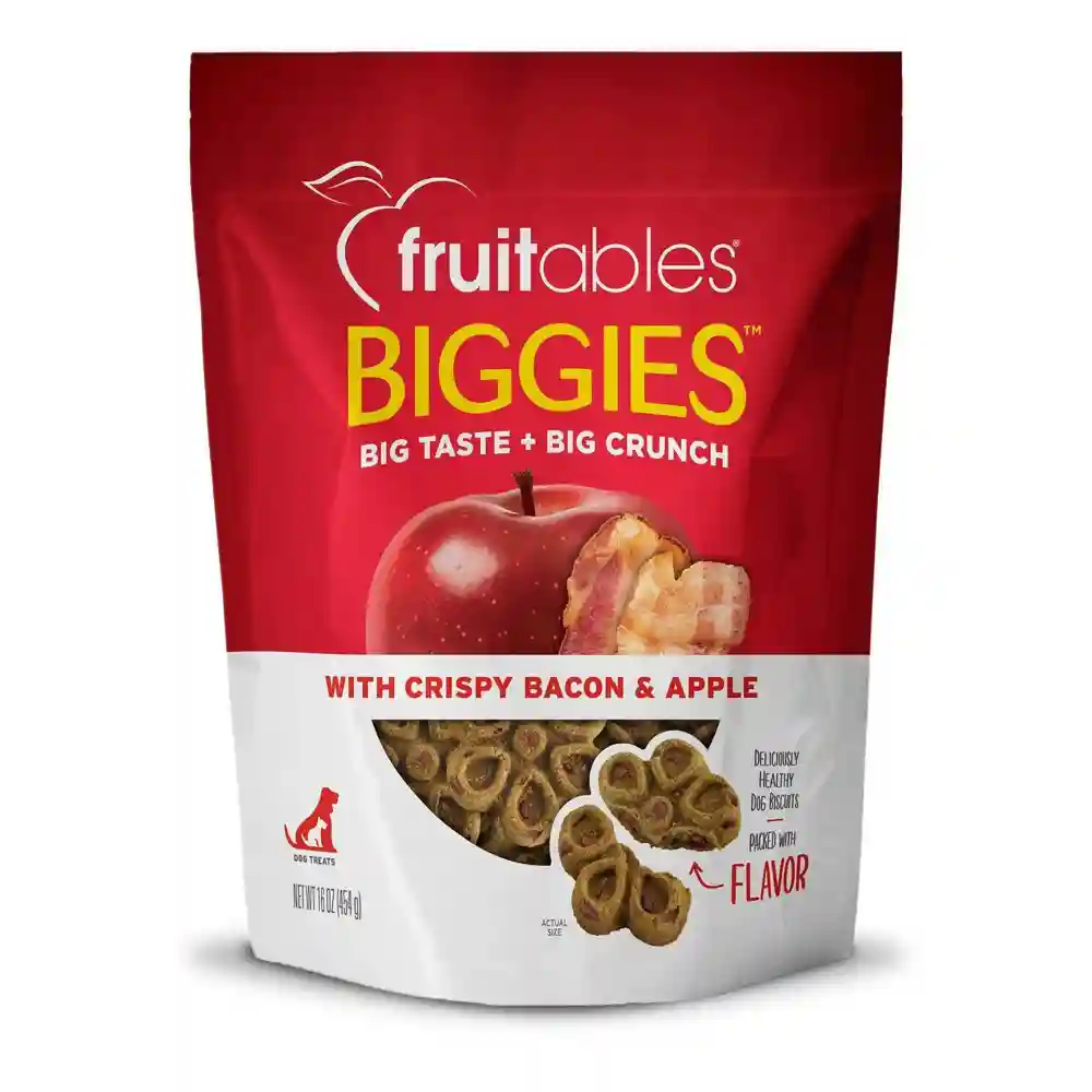 Fruitables Biggies Bacon/apple 16-oz