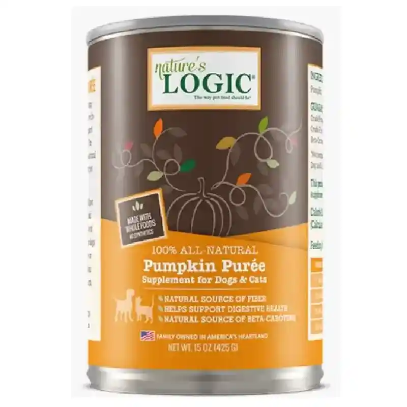 Nature's Logic Dog Food Cans Pumpkin 15-oz