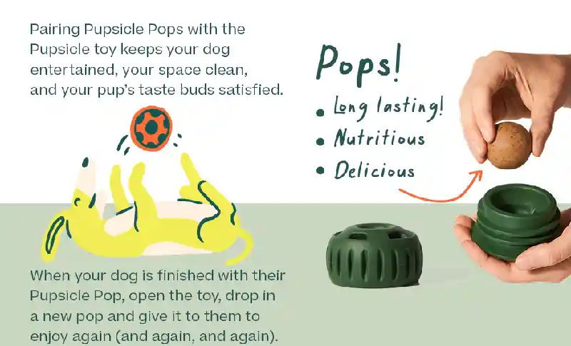 Woof Pops Beef & Peanut Butter Small 6oz