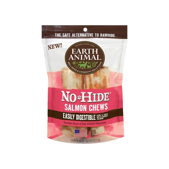 Rawhide Alternative Slmn Chews 4", 2-pack