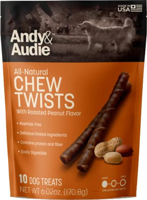 Andy & Audie Roasted Peanuts Alternative Raw Twist